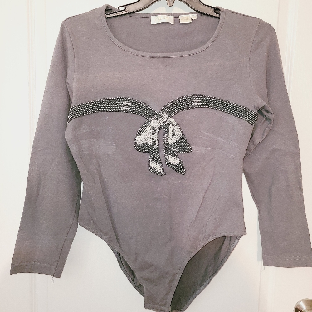 🚨3 for$21-- 1pc Pearl Enhanced Design Bodysuit